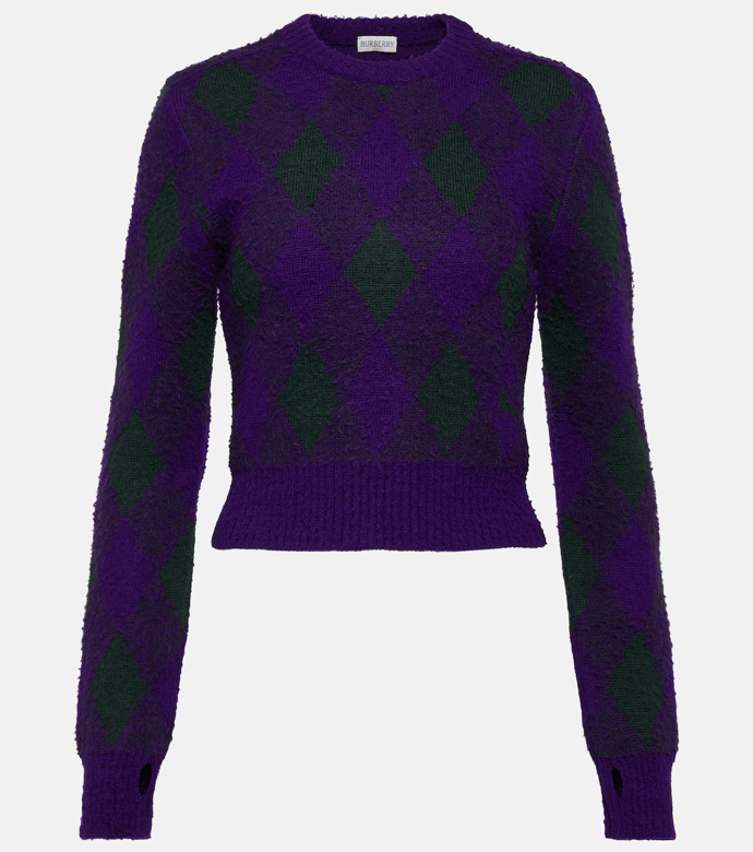 Svetr, Burberry, MyTheresa, € 1,015
