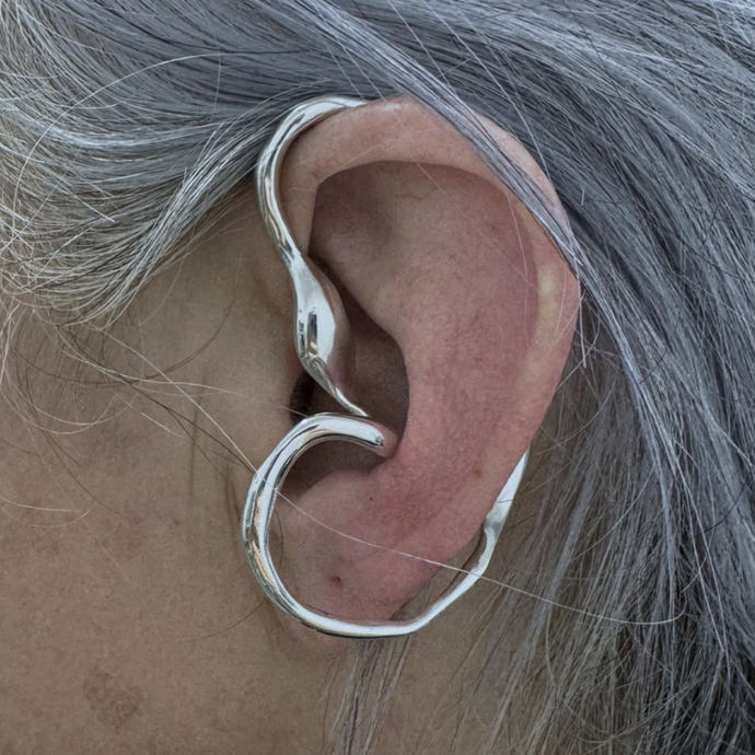 earpiece AWRY, Magdalena Šťastníková jewelry, 200 €