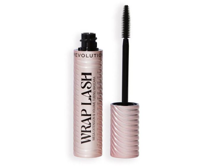 Tubing formule v odstínu Burgundy jemně zvýrazní pohled a přitom drží bez rozmazání. Hustý kartáček dodá délku, objem i natočení; veganské složení.Wrap Lash Tubing Mascara (Burgundy), Revolution, Alza.cz, 369 Kč