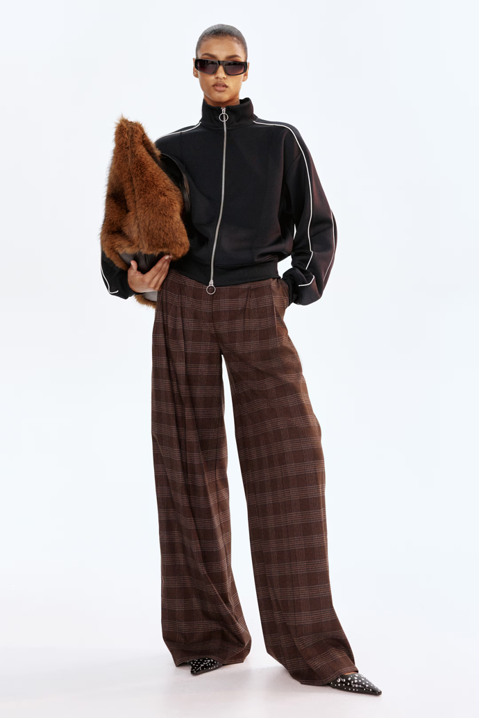 Široké elegantní kalhoty, H&M, 739 Kč