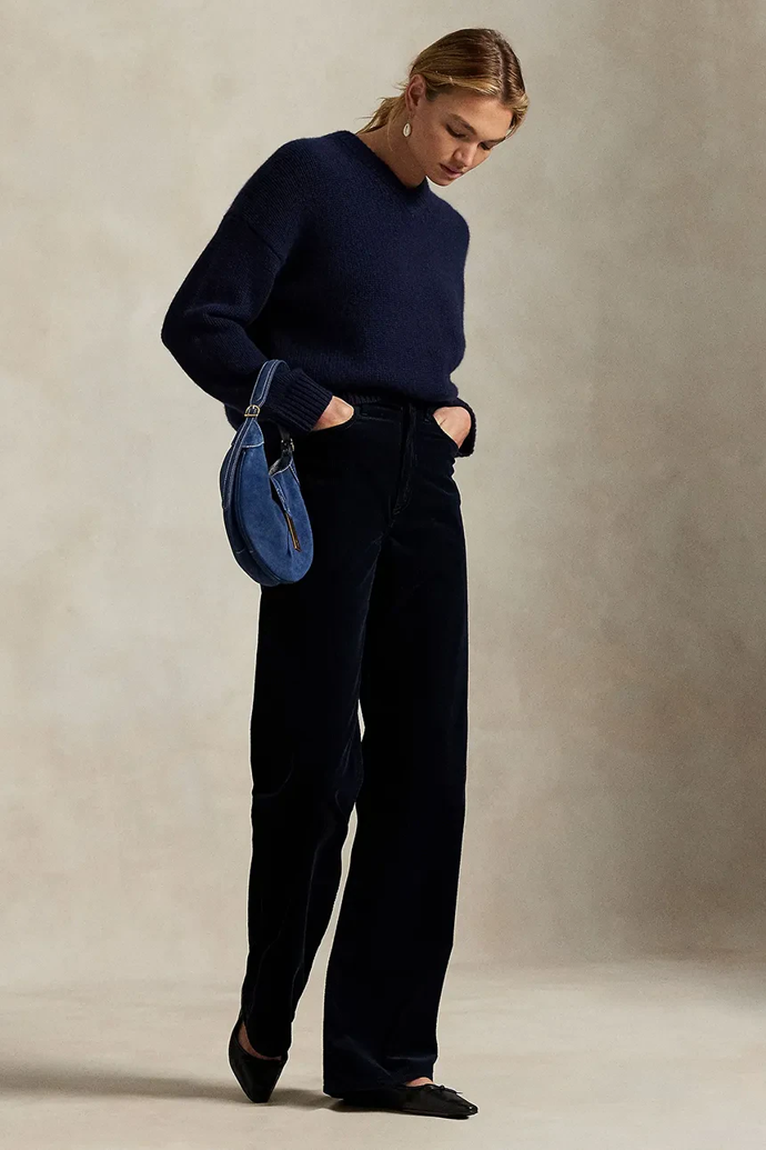 Černé manšestrové kalhoty, Ralph Lauren, Answear, 6 199 Kč 