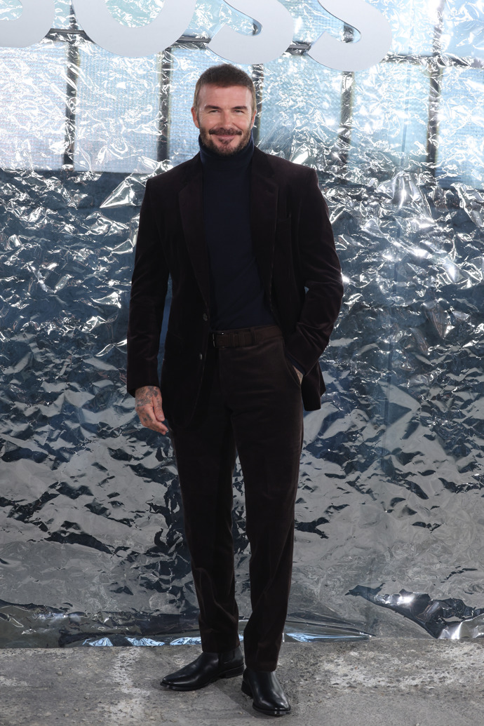  David Beckham na Boss