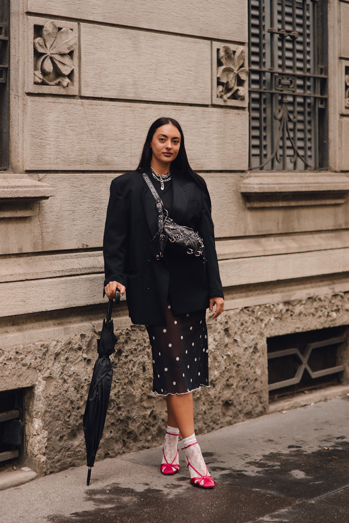 Milano street style, SS26
