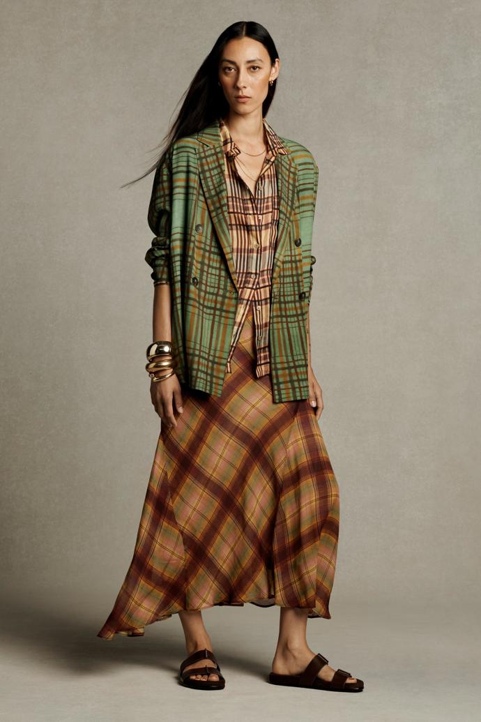 DLOUHÁ KOSTKOVANÁ SUKNĚ ZW COLLECTION, Zara, 1 499 Kč