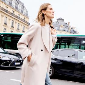 Prodloužený kabát, Zara, 2 799 Kč Prodloužený kabát, Zara, 2 799 Kč