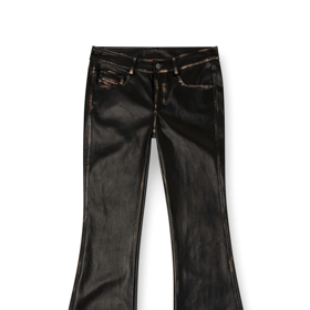 Zvonové kožené kalhoty, Diesel, 310 Eur