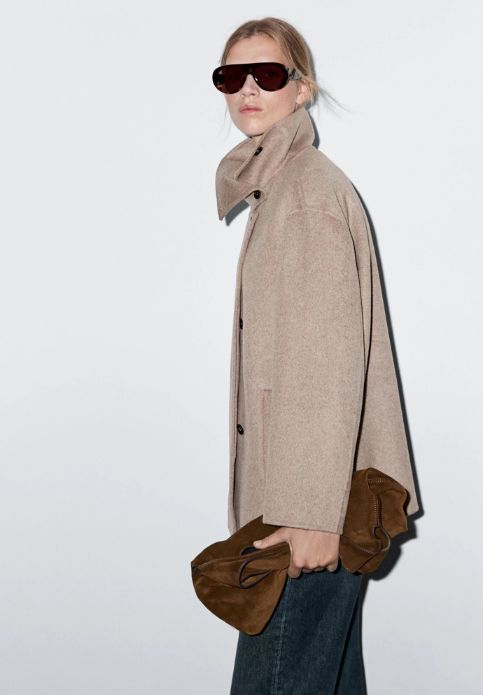 Kabát, Massimo Dutti, Zalando, 5999 Kč