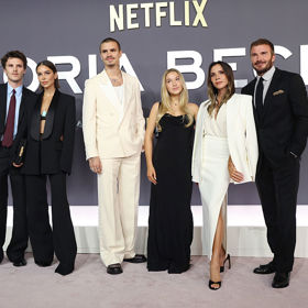 Victoria a David Beckham a rodina Victoria a David Beckham a rodina