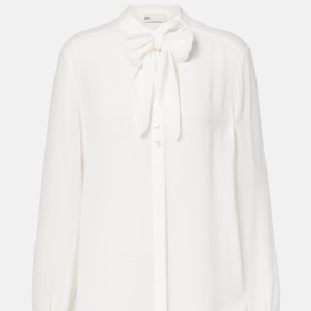 Blůza, Tory Burch, MyTheresa, € 530 Blůza, Tory Burch, MyTheresa, € 530