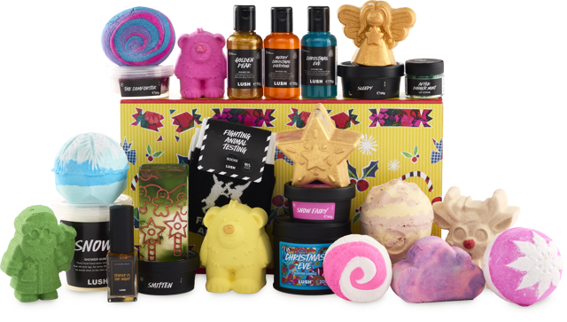 Adventní kalendář, Lush, 6 800 Kč Adventní kalendář, Lush, 6 800 Kč