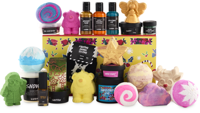  Adventní kalendář, Lush, 6 800 Kč