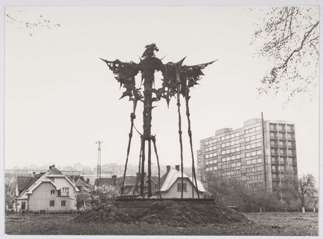 Kaddish v Komenského sadech v Ostravě, 1968, foto: Jan Svoboda Kaddish v Komenského sadech v Ostravě, 1968, foto: Jan Svoboda