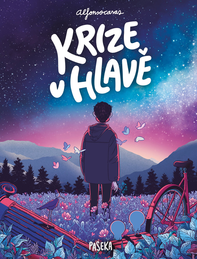 Krize v hlavě - Alfonso Casas, Paseka, 399 KčKrize, které známe všichni – syndrom podvodníka, vyhoření, momenty, kdy máme pocit, že jen předstíráme kompetenci. V tomhle vizuálně hravém komiksu se vyčerpaný hrdina vydává na cestu se svým vnitřním strašákem Crisem a postupně zjišťuje, že největší bitvy se odehrávají v hlavě. A že to, co vypadá jako pád, může být spíš nový začátek. Krize v hlavě - Alfonso Casas, Paseka, 399 KčKrize, které známe všichni – syndrom podvodníka, vyhoření, momenty, kdy máme pocit, že jen předstíráme kompetenci. V tomhle vizuálně hravém komiksu se vyčerpaný hrdina vydává na cestu se svým vnitřním strašákem Crisem a postupně zjišťuje, že největší bitvy se odehrávají v hlavě. A že to, co vypadá jako pád, může být spíš nový začátek.