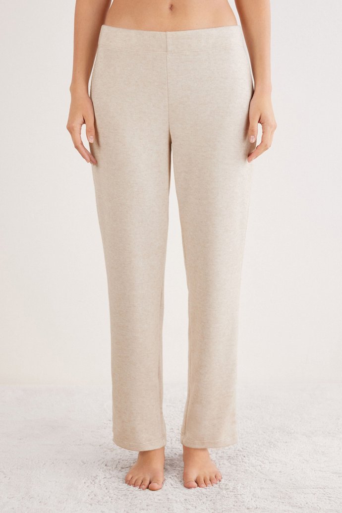Dlouhé pískové loungewear kalhoty, Intimissimi, 1 149 Kč
