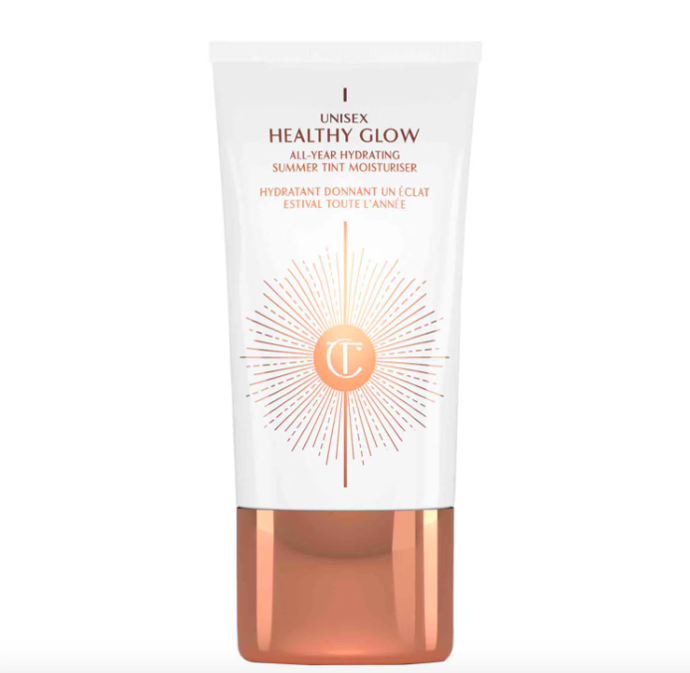  Tónovaný hydratační krém Unisex Healthy Glow, Charlotte Tilbury, prodává Sephora, 1 220 Kč
