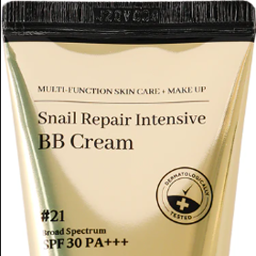 Hydratační BB krém s UV faktorem Snail Repair Intensive, Mizon, prodává KoreaShop.cz, 209 Kč