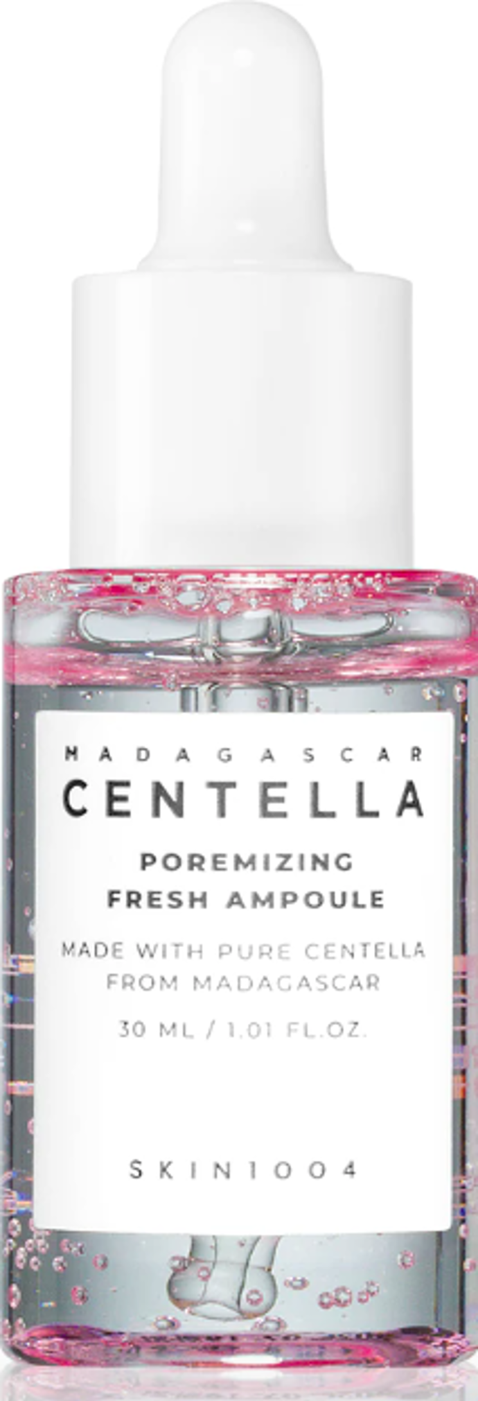  Detoxikační pleťové sérum pro vyhlazení pleti a minimalizaci pórů Madagascar Centella Poremizing Fresh Ampoule, SKIN1004, prodává Ksisters.cz, 449 Kč
