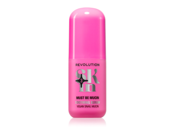  Zklidňující sérum s hydratačním účinkem Go Gentle Vegan Snail Mucin Soothing Serum, Revolution Skincare, prodává Notino.cz, 296 Kč