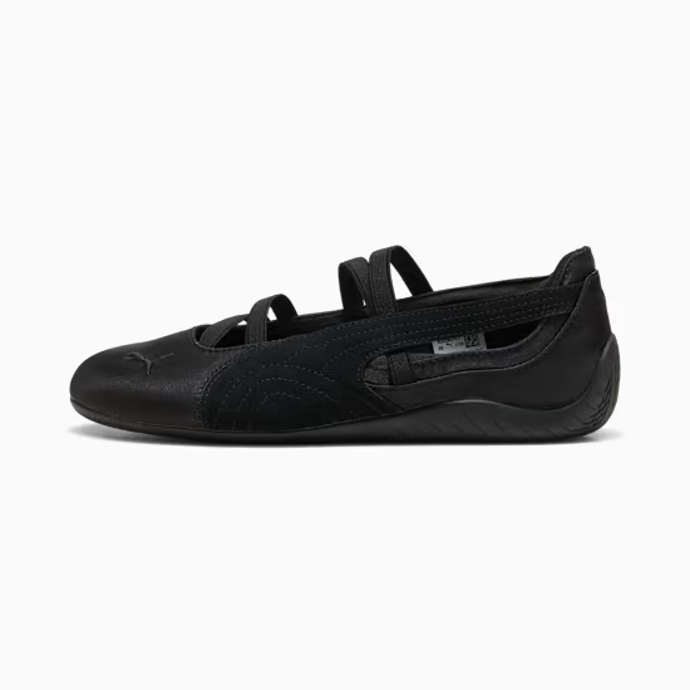 Černé kožené baleríny, Puma, 2 029 Kč 