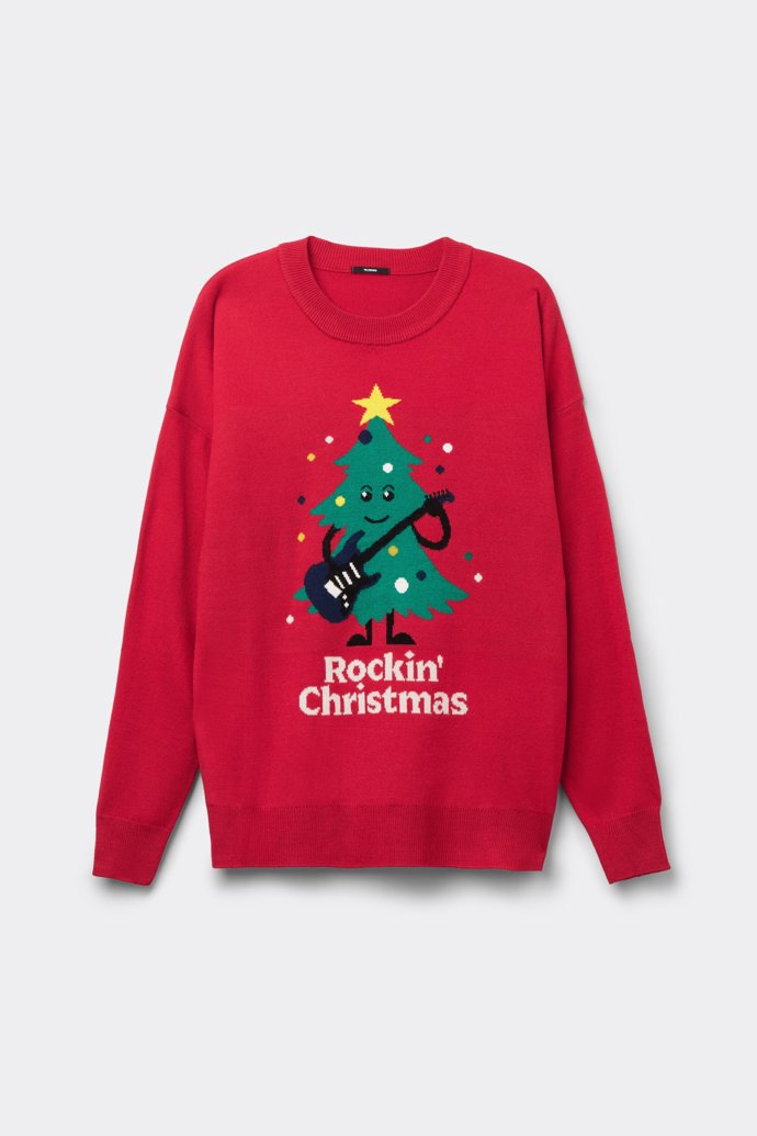 Vánoční Svetr s Kulatým Výstřihem Unisex, Tezenis, 749 Kč