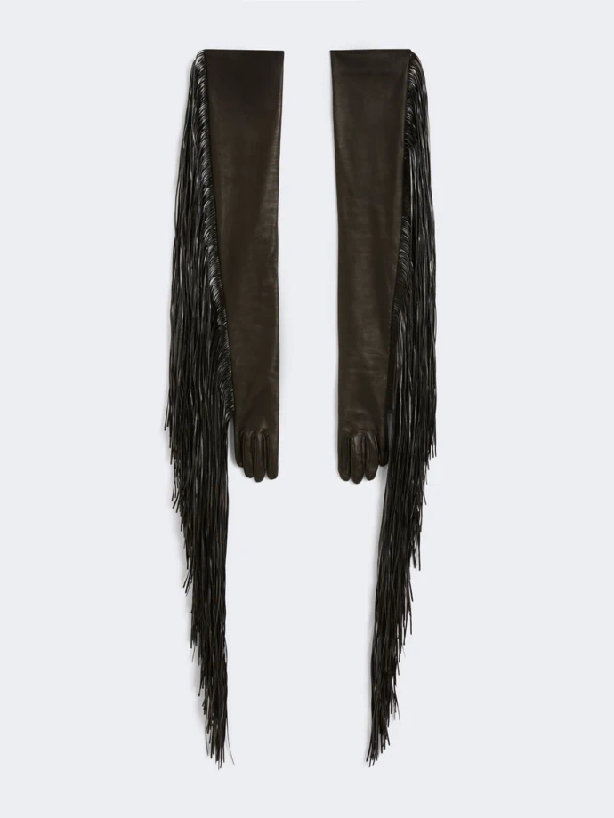 Dlouhé rukavice se střásněmi, Sportmax, Max Mara, 13 580 Kč