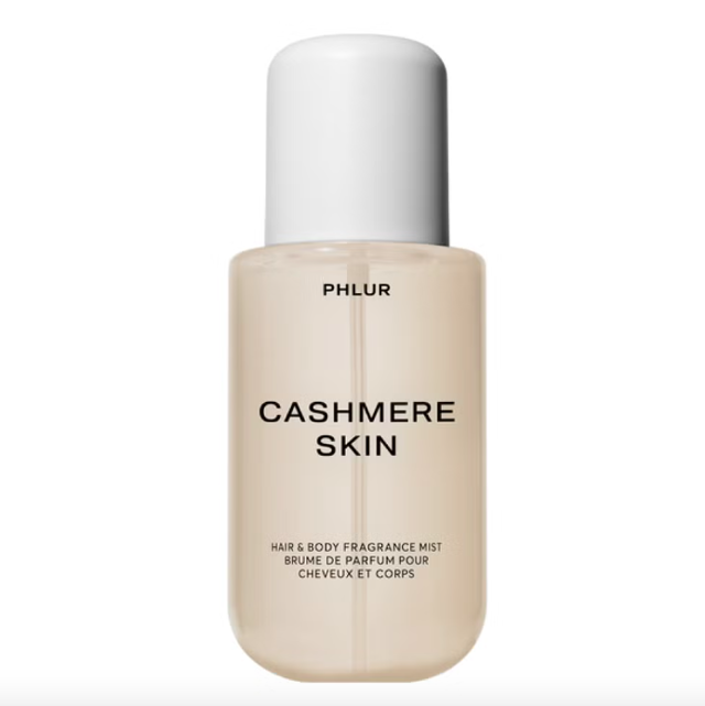 Cashmere Skin Body Mist, Phlur, prodává Niche-beauty.com, 625 Kč Cashmere Skin Body Mist, Phlur, prodává Niche-beauty.com, 625 Kč