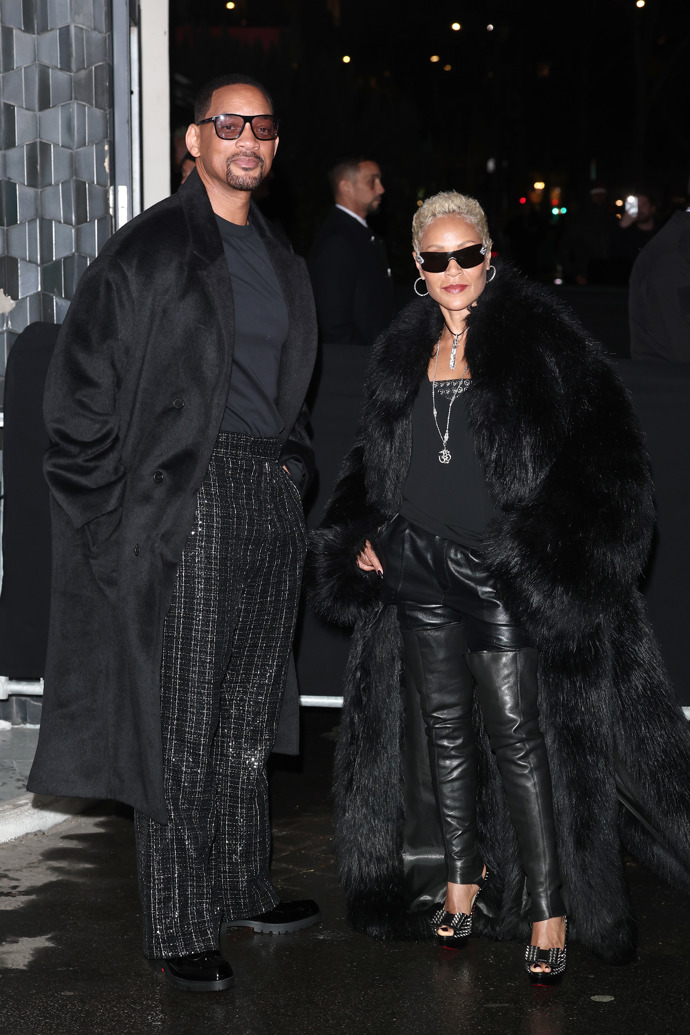  Will a Jada Smithovi na Paris Fashion Week Haute Couture Spring/Summer 2026