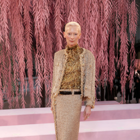  Tilda Swinton na Paris Fashion Week Haute Couture Spring/Summer 2026