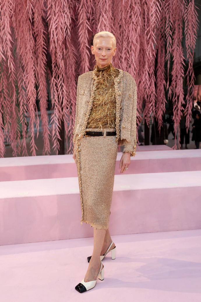  Tilda Swinton na Paris Fashion Week Haute Couture Spring/Summer 2026