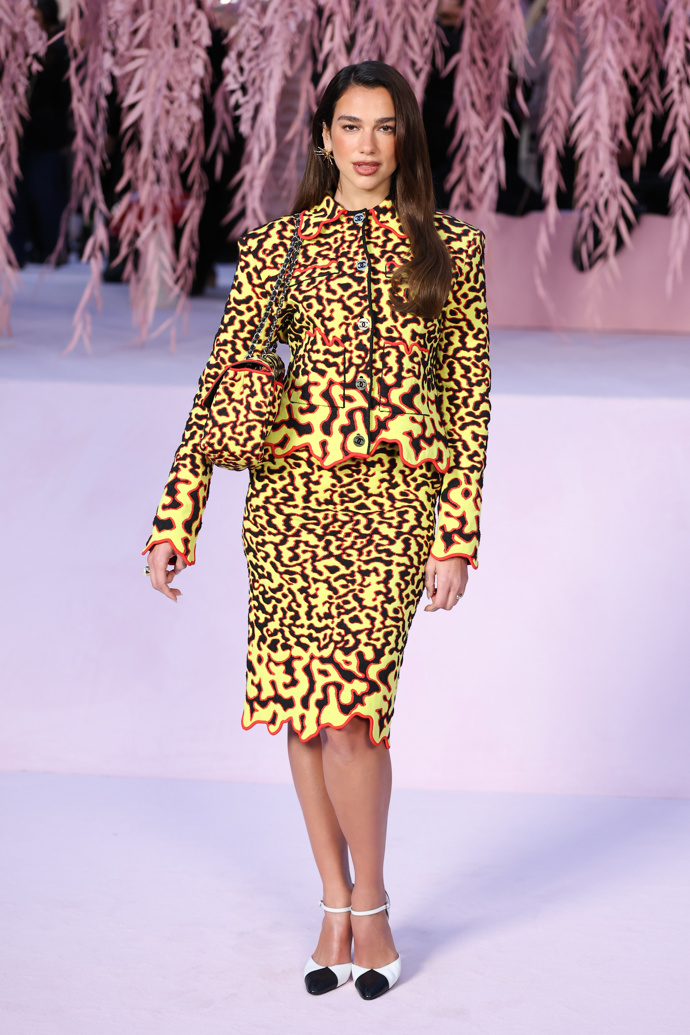  Dua Lipa na Paris Fashion Week Haute Couture Spring/Summer 2026