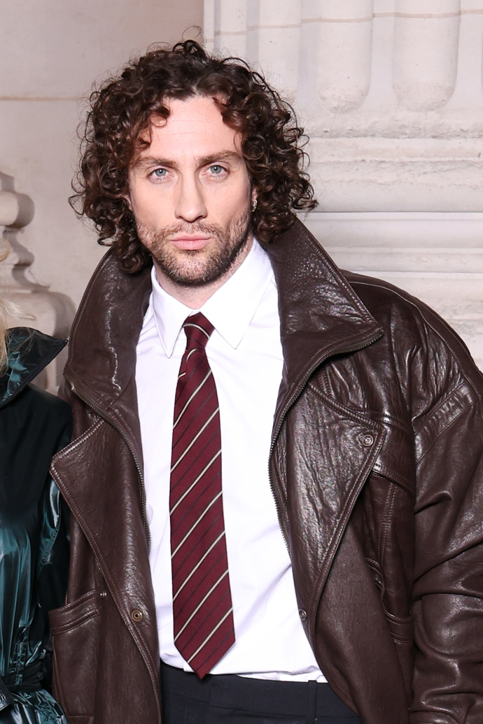 Aaron Taylor-Johnson na Paris Fashion Week Men’s 2026
