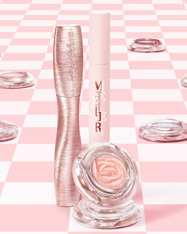  Řasenka Lash Idôle Curl Goddess, mono stíny Idôle Goddess Dimension, odličovač Mascara Melter, Lancôme