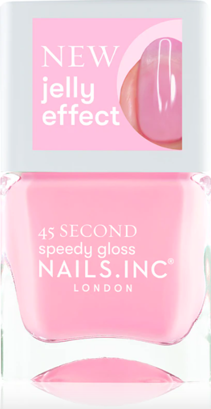  Lak na nehty 45 Second Speedy Gloss, ods. Jammin, Nails Inc., 290 Kč 
