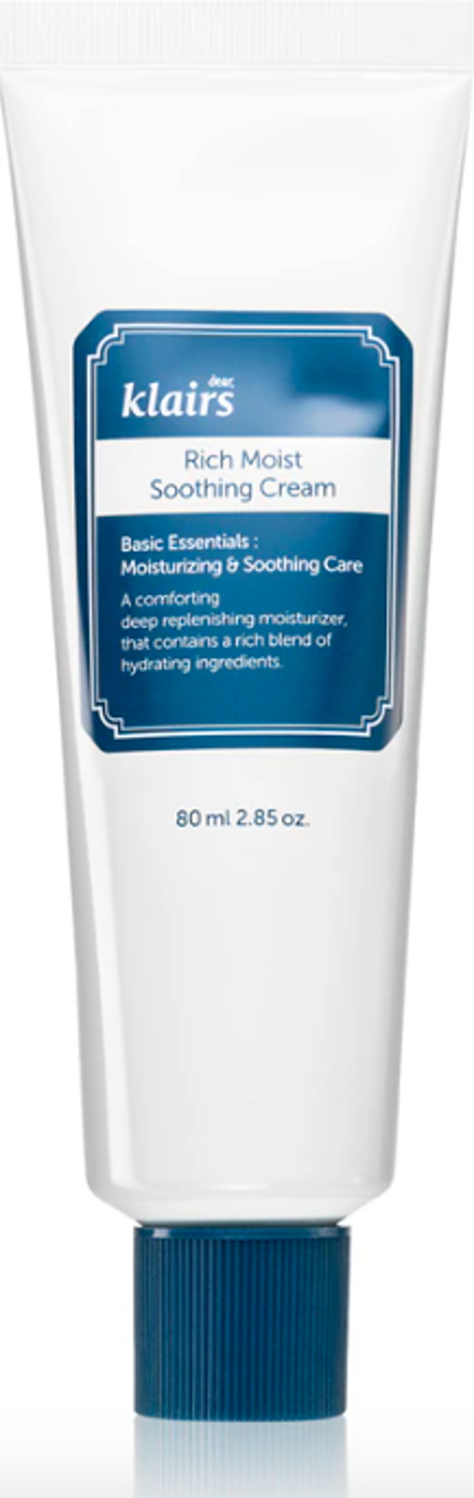  Zvláčňující krém Rich Moist Soothing Cream, Klairs, prodává Notino, 675 Kč