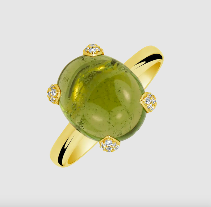  Prsten s turmalínem a diamanty Destri, ALO Diamonds, 46 113 Kč