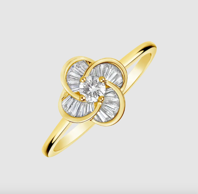  Prsten s diamanty Sparkling Blossom, ALO Diamonds 55 967 Kč