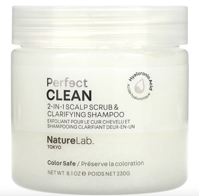 Vlasový scrub a čisticí šampon Perfect Clean, NatureLab Tokyo, prodává iHerb.com, 539 Kč Vlasový scrub a čisticí šampon Perfect Clean, NatureLab Tokyo, prodává iHerb.com, 539 Kč