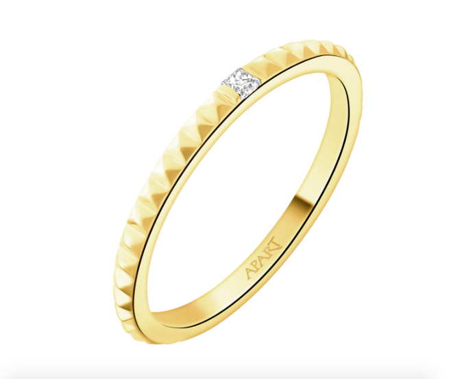  Zlatý prsten s diamantem - 0,02 ct, Apart, 12 990 Kč