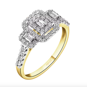  Zlatý prsten s diamanty - 0,50 ct, Apart, 43 690 Kč 
