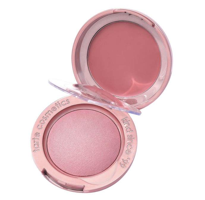  Duo krémové a pudrové tvářenky Macaron Blush & Glow™ Duo, Tarte, prodává Sephora, 930 Kč