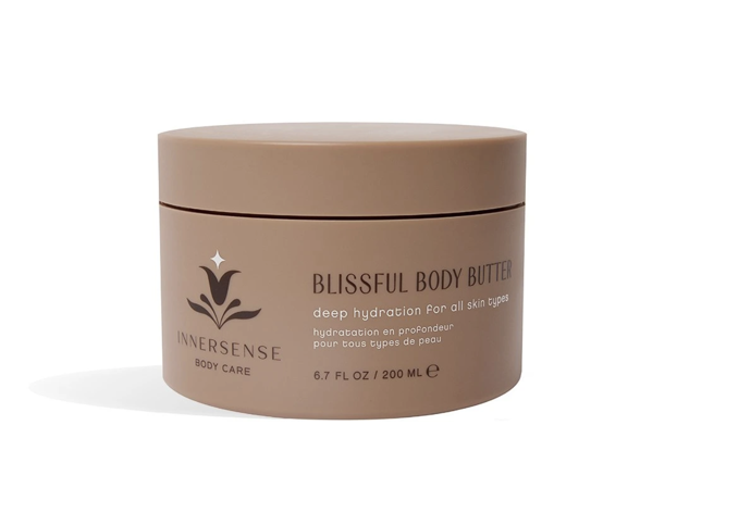 Bohatě vyživující tělové máslo Blissful Body Butter, Innersense, Líčírna, 1250 Kč  