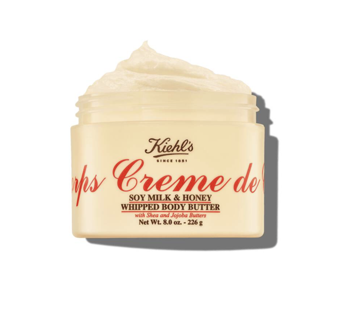  Tělové máslo Creme de Corps Soy Milk & Honey Whipped Body Butter, Kiehl’s, 1250 Kč
