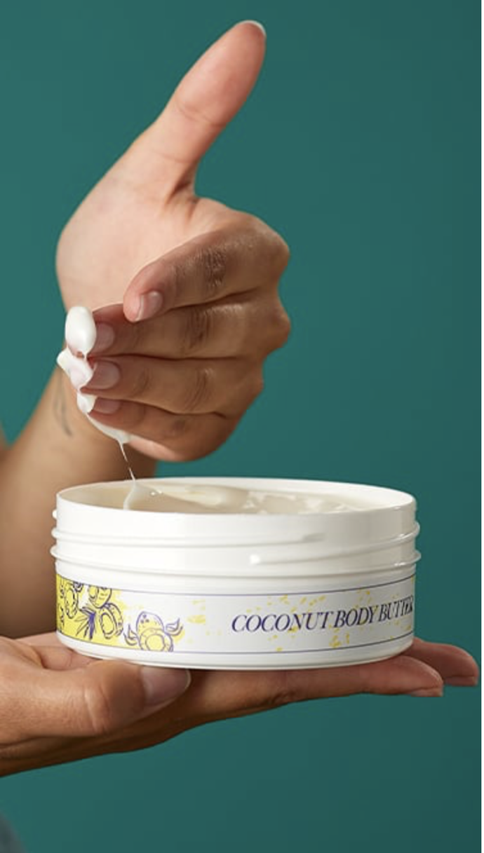  Vydatný kokosový elixír Coconut, Lush, 785 Kč