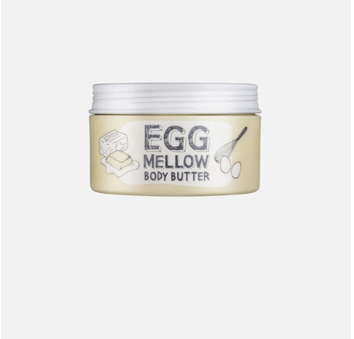  Egg Mellow Body Butter, Too cool for school, prodává Douglas, 860 Kč