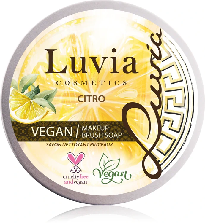  Čisticí mýdlo pro kosmetické štětce Brush Soap, Luvia Cosmetics, prodává Notino, 193 Kč 