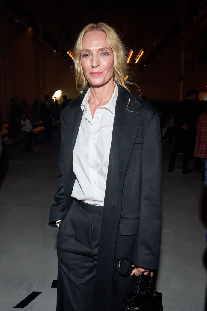  Uma Thurman na přehlídce Fendi