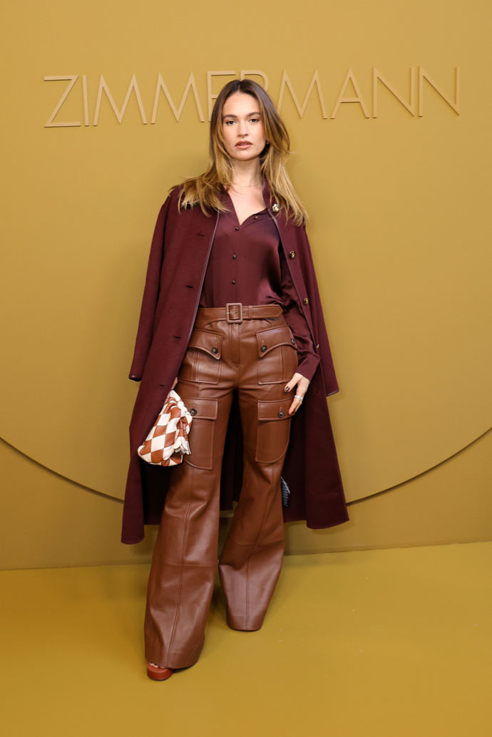   Lily James na Paris Fashion Week FW 2026/27
