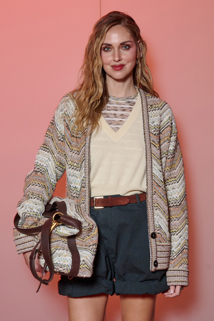 Chiara Ferragni na přehlídce Missoni