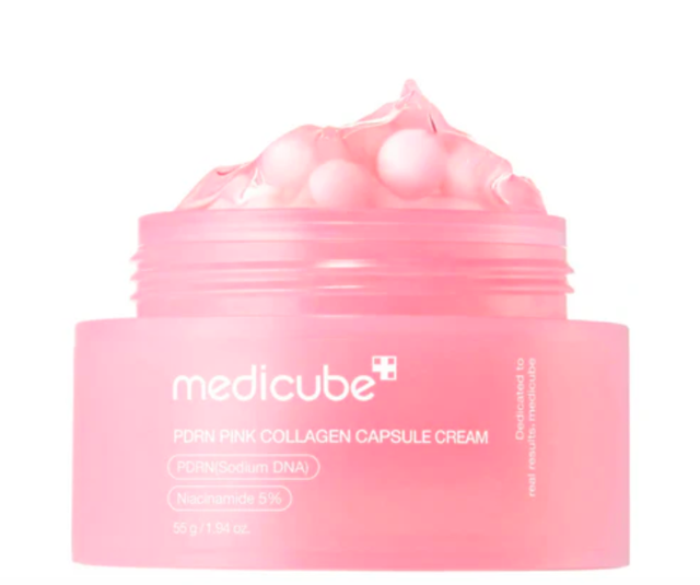 Medicube PDRN Pink Collagen Capsule Cream, prodává Koderma.eu, 535 Kč Medicube PDRN Pink Collagen Capsule Cream, prodává Koderma.eu, 535 Kč