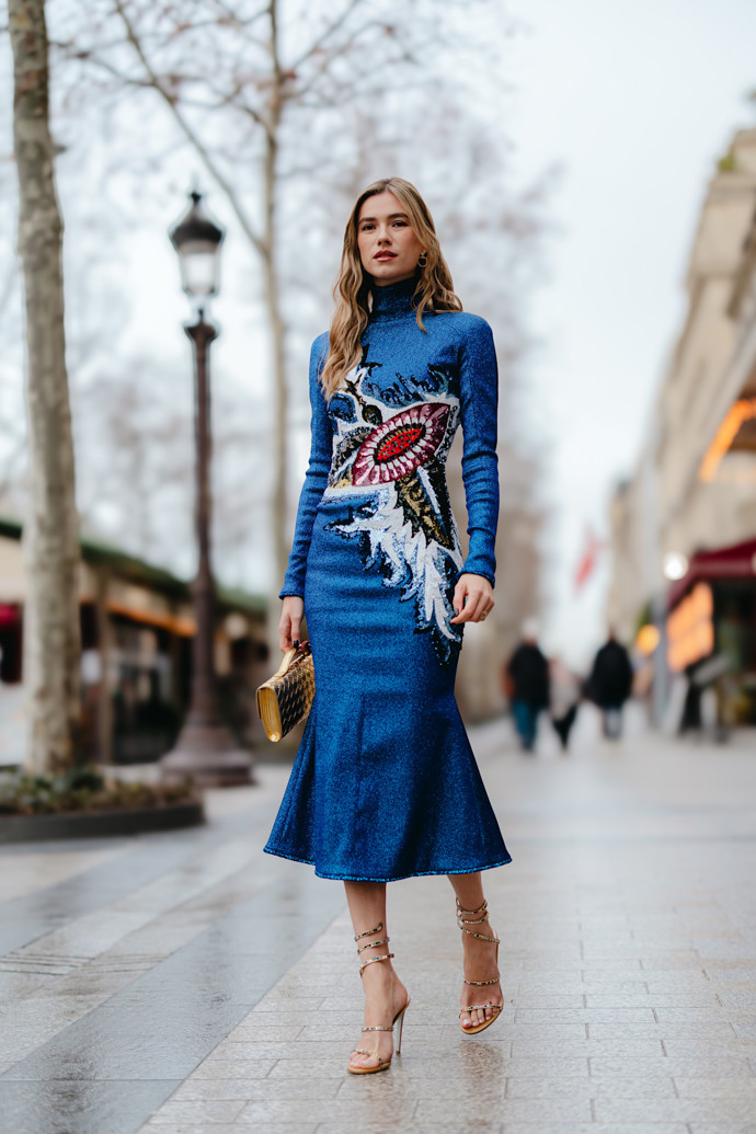 Paříž, streetstyle, SS26 Paříž, streetstyle, SS26